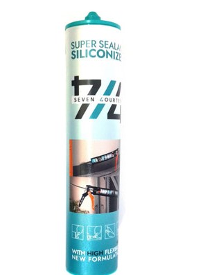 چسب ماستیک سفید سیلیکونی دیبا مدل 714