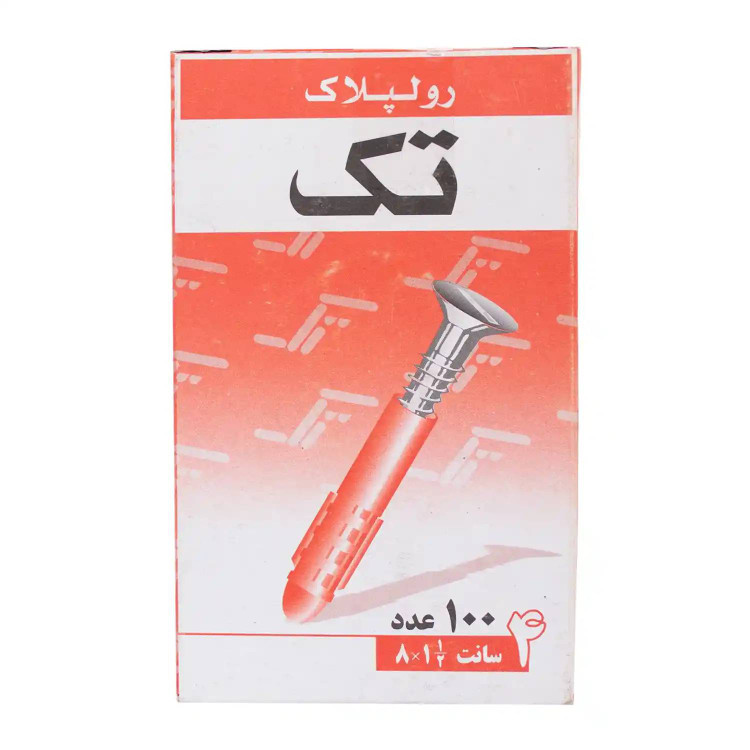 رولپلاک سایز 4 تک پلاست بسته 100 عددی